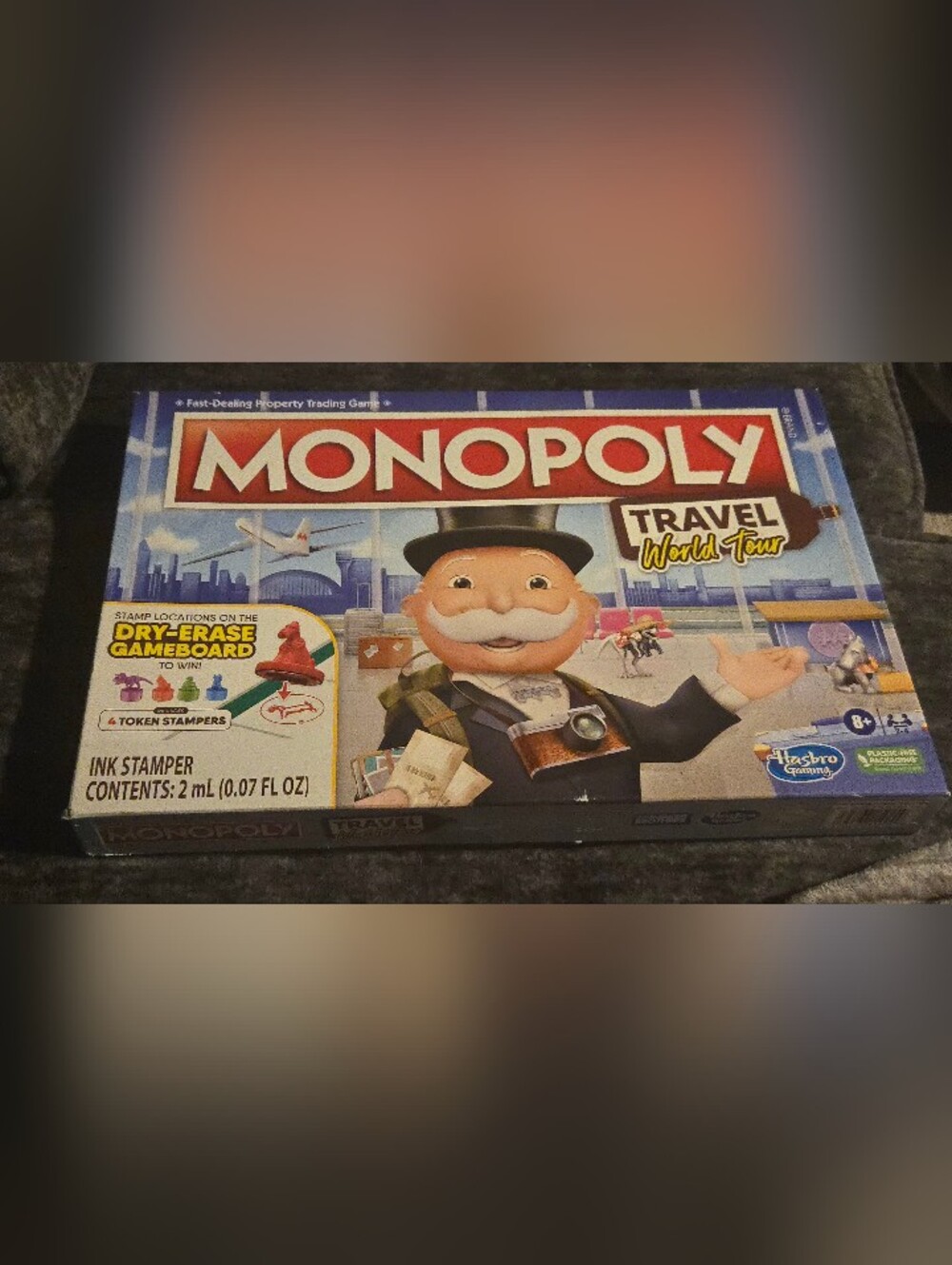 Monoply Travel World Tour Box Has Some Wear Still Sealed